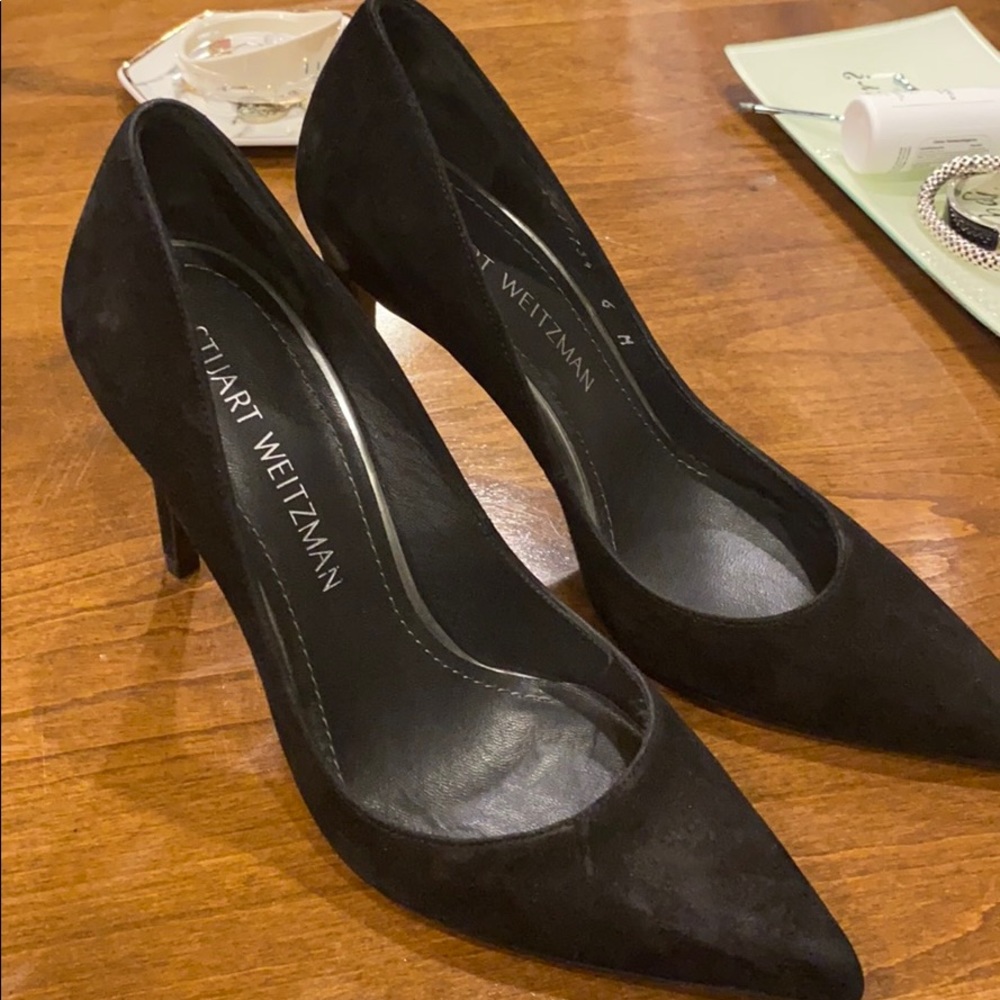 Stuart Weitzman Black Heels